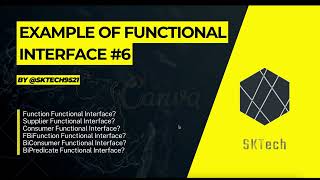 Famous Functional Interface Example | Supplier| Consumer| BiFunctional| BiConsumer | BiPredicate Example *6 Wealth