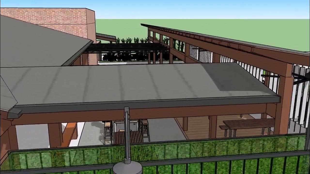 Chimes East Beergarden animation 2 YouTube