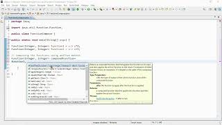 Java Tutorial:  Demonstration of Composing Function