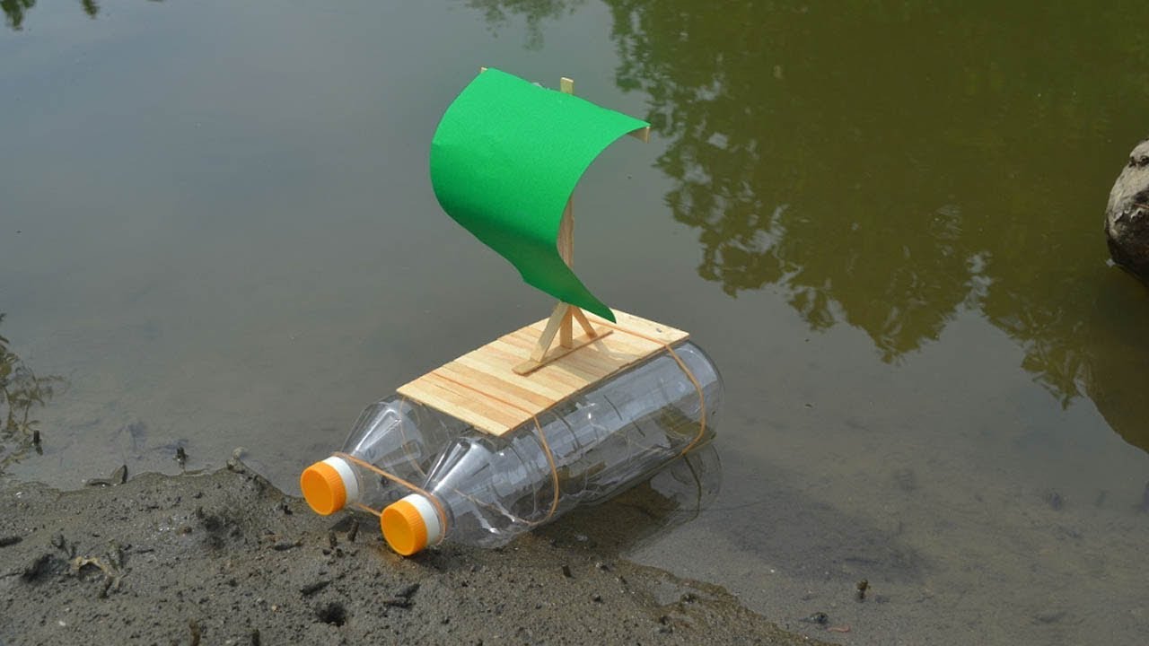 How to Make a Boat from Bottle - 2 Bottle 