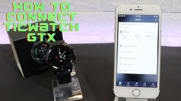 How to connect TicWatch in Iphone Moibvoi Ios App