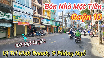 Bán Nhà Mặt Tiền Quận 10 | Vị Trí Kinh Doanh Vô Cùng Đắc Địa gần Chợ Nguyễn Tri Phương