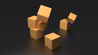 Boxes - Blender Physics test (game engine)