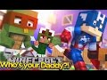Minecraft Who's Your Daddy - BABY LITTLE LIZARD HAS GOT THE CHICKEN POX!
