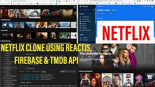 Netflix Clone Using ReactJs, FireBase & TMDB API Complete