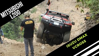 Mitsubishi L200 Vs Isuzu Dmax Vcross Off Road Heyacan Dolu Anlar