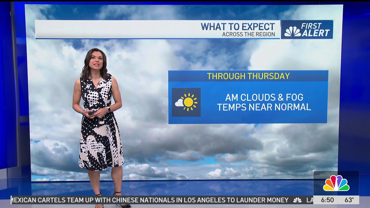 First Alert Forecast: Clouds and fog early - YouTube