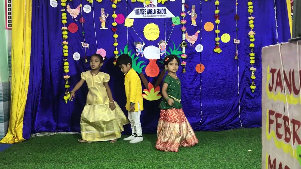 Happy Pongal to all @Mirakeeworldschool students 