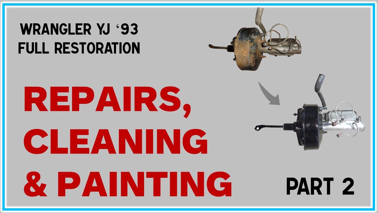 WRANGLER YJ 93 - Frame Off Restoration - Part2