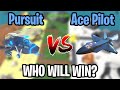 10 Pursuit vs 10 Ace Pilot WHO WILL WIN? | Tower Defense Simulator | ROBLOX