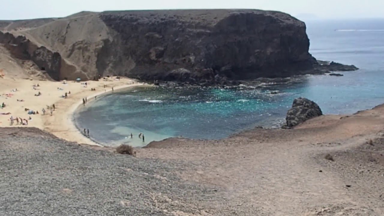 Playa de Papagayo, Lanzarote snorkeling YouTube