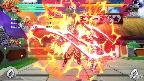 DBFZ v1.19 All SSJ Goku sparking loops (w/notations) (patch 1.25 viable)