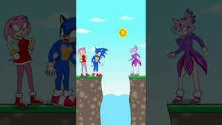 Where is My Real Amy? Sonic And Amy Story - Funny Animation #shorts #sonic #funny #huggywuggy