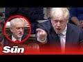 Boris Johnson's explosive attack at Corbyn