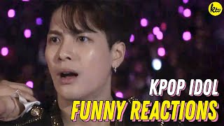 Funny Reactions from Idols | KPOP COMPILATION