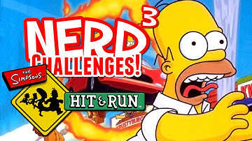 Nerd³ Challenges! The Simpsons: Hit & Run - FINISH IT!