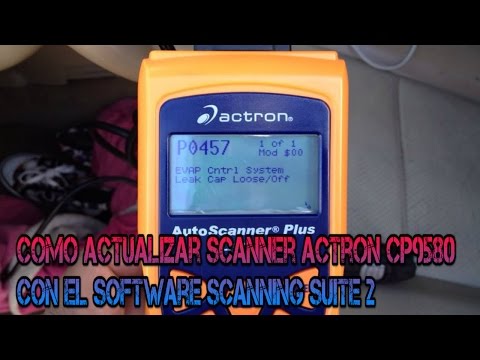 Video: Paano ko maa-update ang aking Actron scanner?