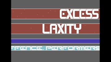 Laxity & Excess - The Elite Intro Reloaded | C64 Intro