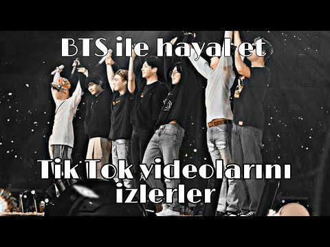 BTS ile hayal et // Tik tok videolarını izlerler// [Jungkook erkek arkadaşın olarak] TB