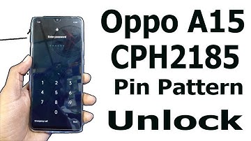 OPPO A15 CPH2185 PIN PATTERN PASSWORD UNLOCK EFT Pro Dongle  DONE