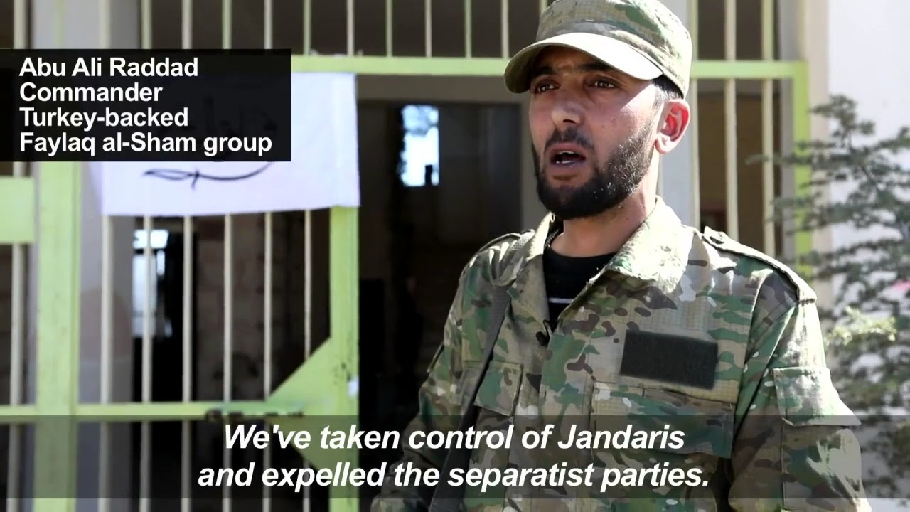 Pro-Turkey Forces Secure Syria Town After Seizing It From Kurds