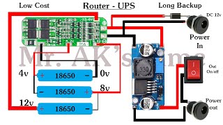 Auto Switching to Battery Module l UPS for Router l Up-to 9 Hrs Backup l Modem UPS