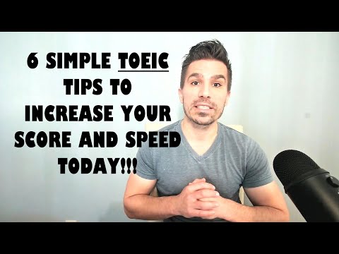 TOEIC TIPS: 6 EASY WAYS TO INCREASE YOUR SCORE & SPEED  (LEVELS 450-700) #TOEIC #GRAMMAR #TOEICTIP