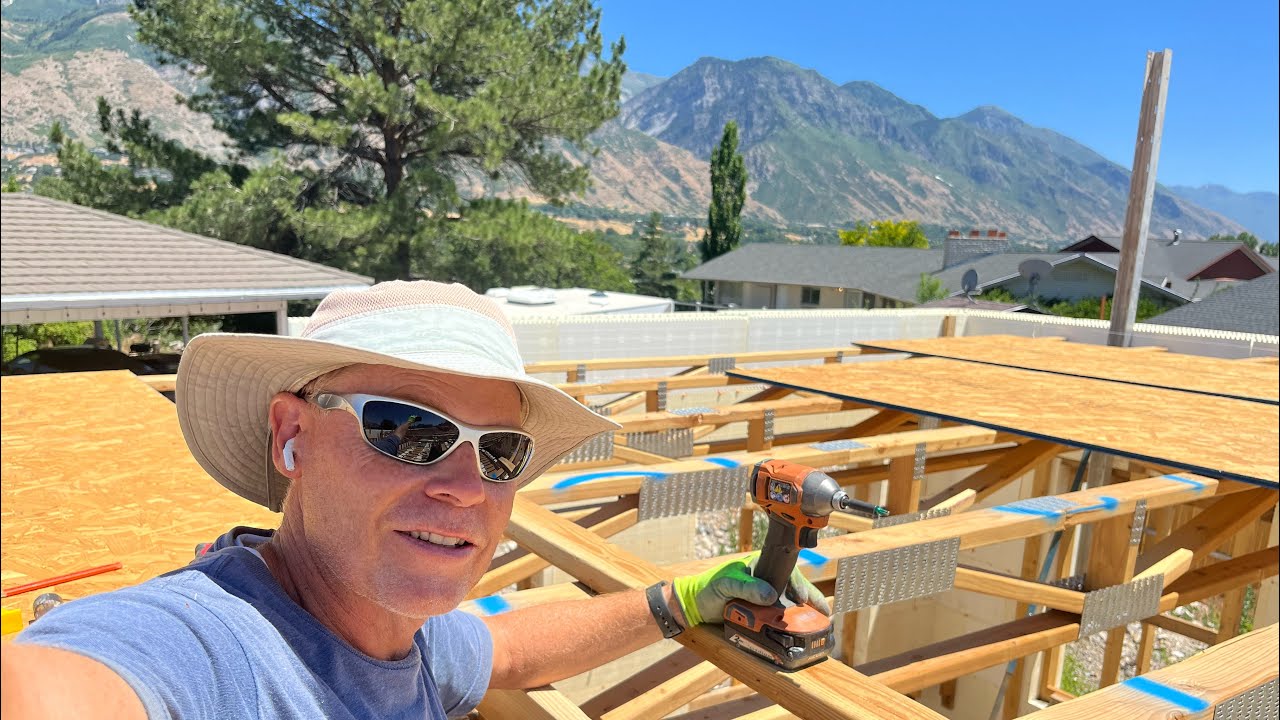 Tips for installing open web floor trusses by yourself on a 48’ 