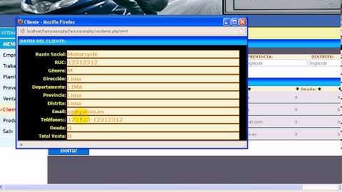 Sistema de facturacion php prueba gratuita tutorial 5