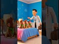 5 Little Monkeys Jumping on the Bed Rhyme #englishrhymes #5little_monkeys #shorts #rhymesforkids