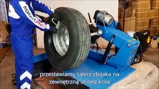 Montażownica Nortec Pro MC705 # uruchomienie, obsługa, konserwacja