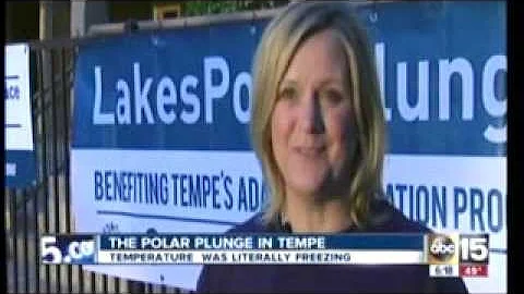 2013 Polar Bear Plunge at The Lakes of Tempe ~ Ch. 15 + Denise Rentschler