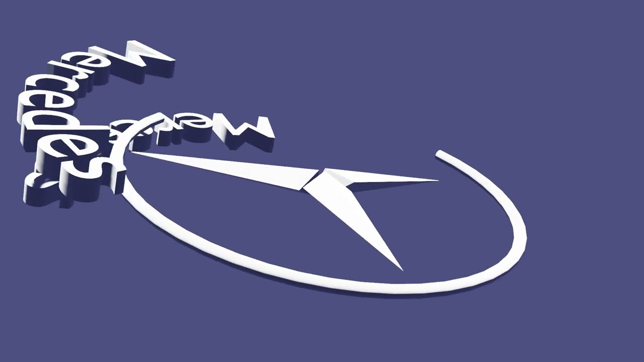 Mercedes logo animation
