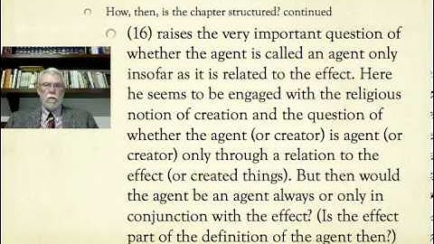 Lecture 7b optional) Avicenna Metaphysics Bk 6