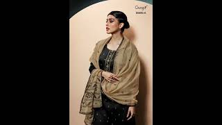 Mahonia 690 Ganga Plazzo Style Suits Premium Cotton Satin Embroidery Work Festiv