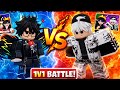 Doing 1v1 in Rivals with my best friend #rivals #roblox