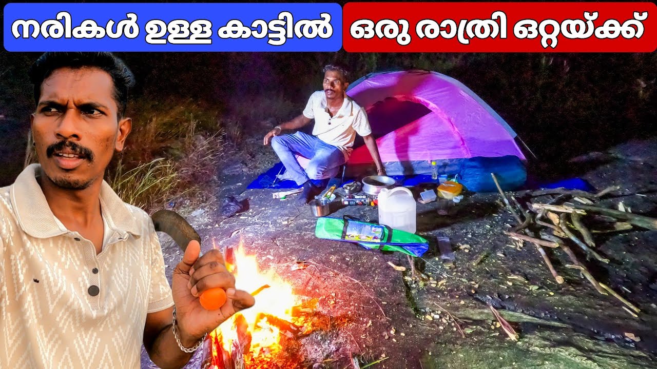 ​😱 രാത്രി 12 മണിക്ക് ഈ കാട്ടിൽ സംഭവിച്ചത്|solo camping |campinglifekerala |Forest camping 