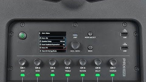 JBL PRX ONE 2000W All-In-One Portable Powered Speaker:  Features Detail And Sound Quality Testing