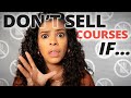 why i STOPPED selling courses - I ditched the webinar sales funnel (THE Truth)