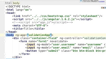 Validating User Input in a MEAN Application webdev spring 2017 morning