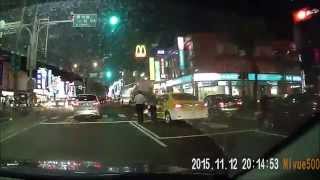 2015 11 12 Nankan accident 南崁晚上的交通事故