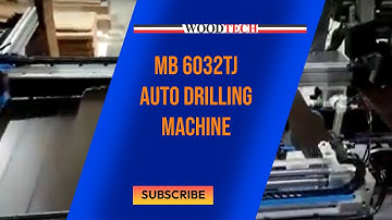 WOODTECH - MB 6032TJ - AUTO DRILLING MACHINE #woodtechchannel #factoryshorts
