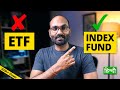 Etf vs index fund  investing in etf is good or bad why i choose index fund over etf