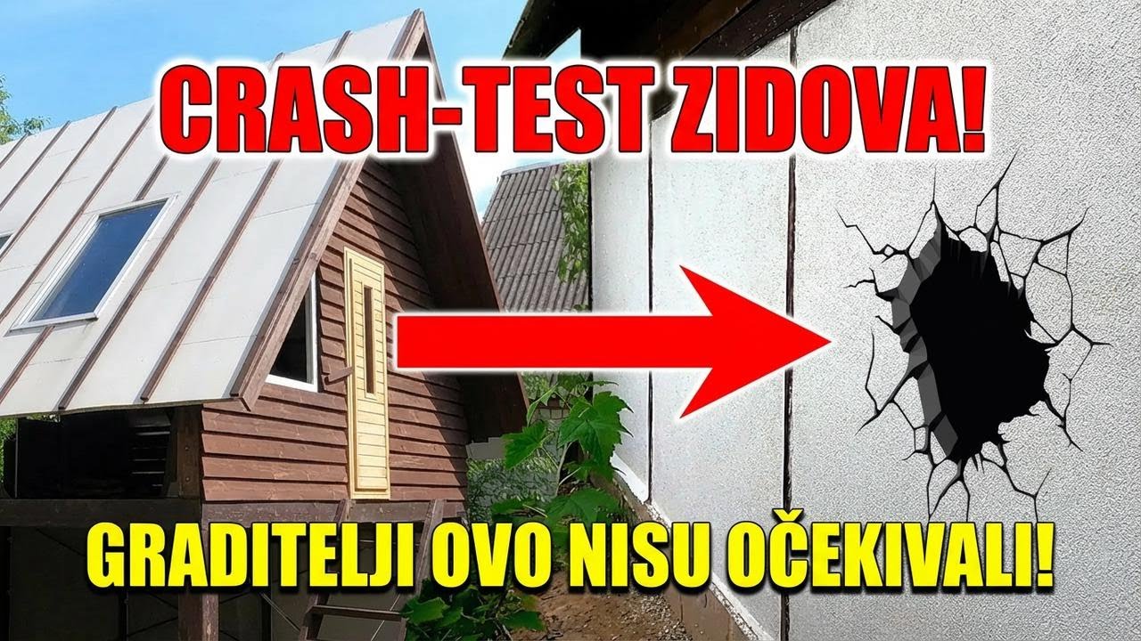 Kuća od 1000 $ na dva kata, 50 m² – Test izdržljivosti zidova!