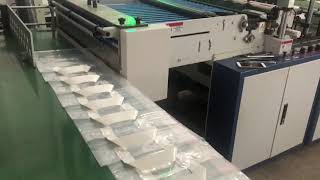 Soft loop bag making machine