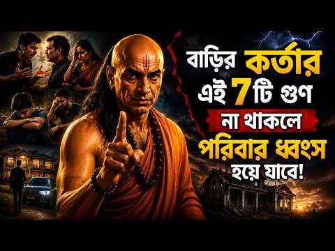 সফল গৃহকর্তার ৭টি লক্ষণ: চাণক্য নীতি | 7 Qualities of a Good Family Leader | Chanakya Niti Bangla