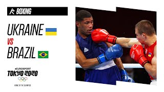 Ukraine Vs Brazil Boxing Mens Middle 69-75Kg Final - Highlights Olympic Games - Tokyo 2020