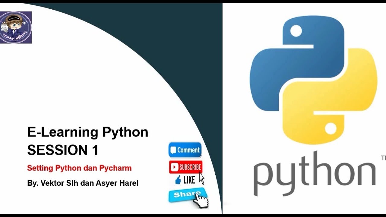 #2 Belajar Python Setting Python dan Pycharm-Teman Coding - YouTube