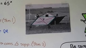 Geometry 6.2a, 4 Theorems of the Properties of Parallelograms