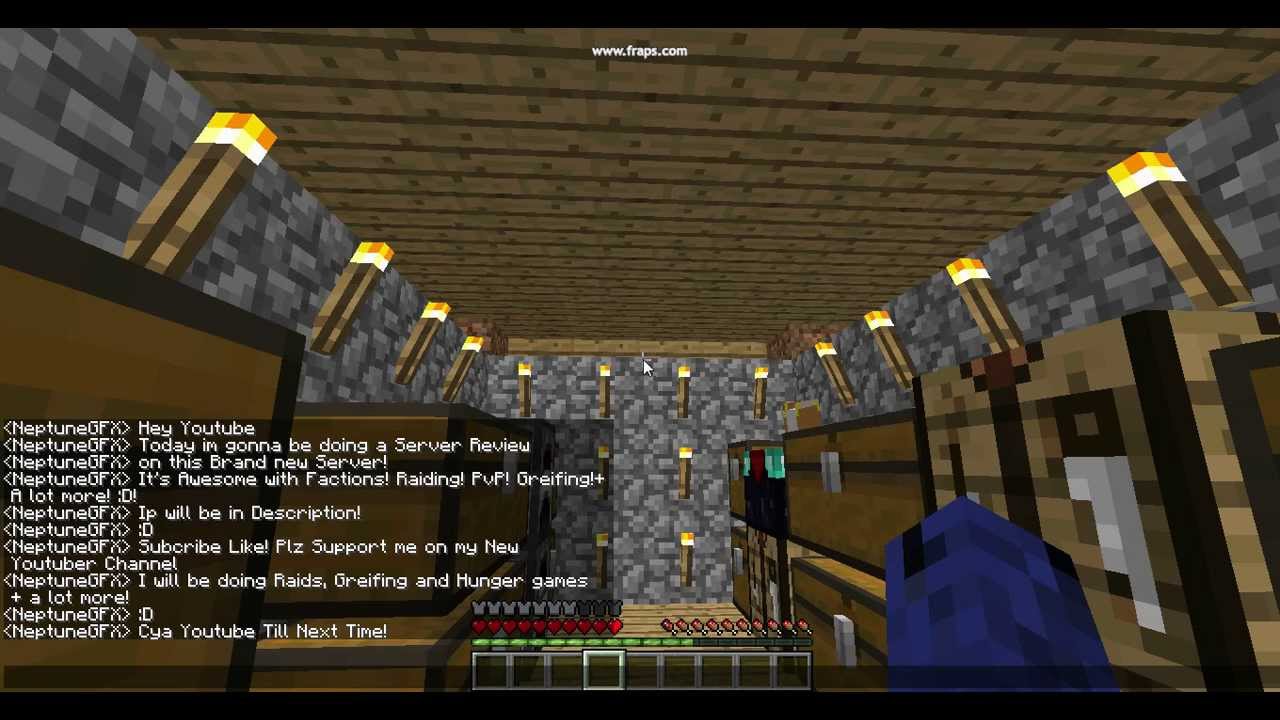 Faction Raiding PvP 1.5.1 Server Review! Brand new! Ip is Description!